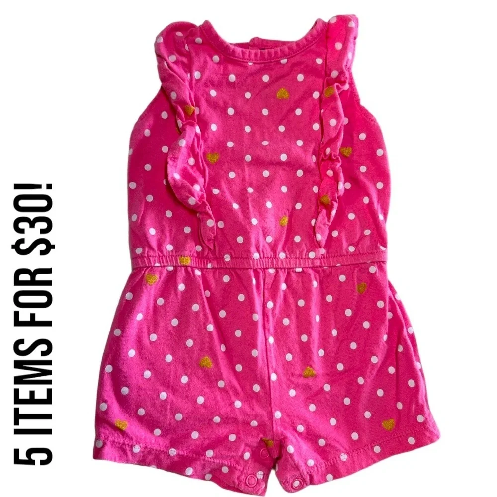 5/$30 Carter’s Baby Girl Romper​
